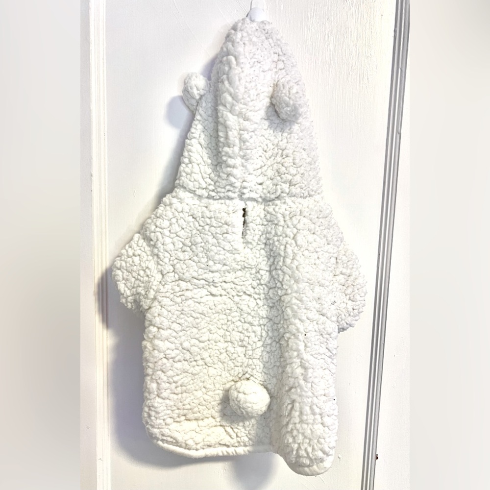 Beige Small Teddy Bear Dog Hoodie